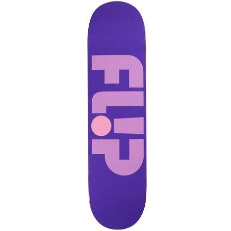 Flip Odyssey Pink Dot Skateboard Deck - 8"
