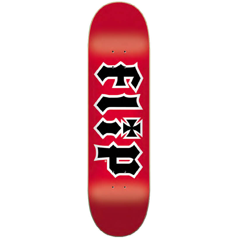 Flip Team HKD Skateboard Deck 8.13'' - Red