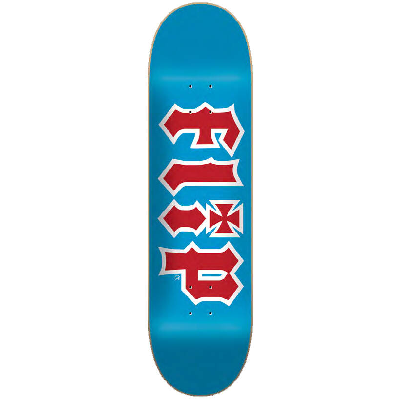 Flip Team HKD Skateboard Deck 8.5'' - Blue