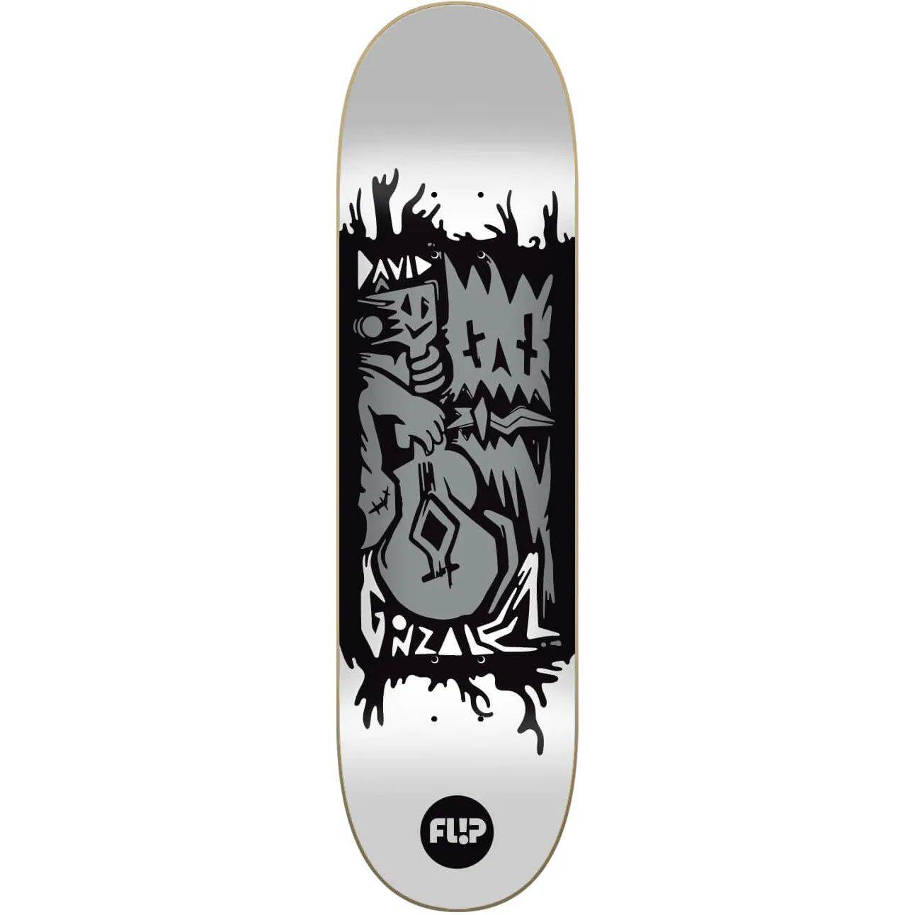 Flip Gonzalez Block Skateboard Deck - 8''