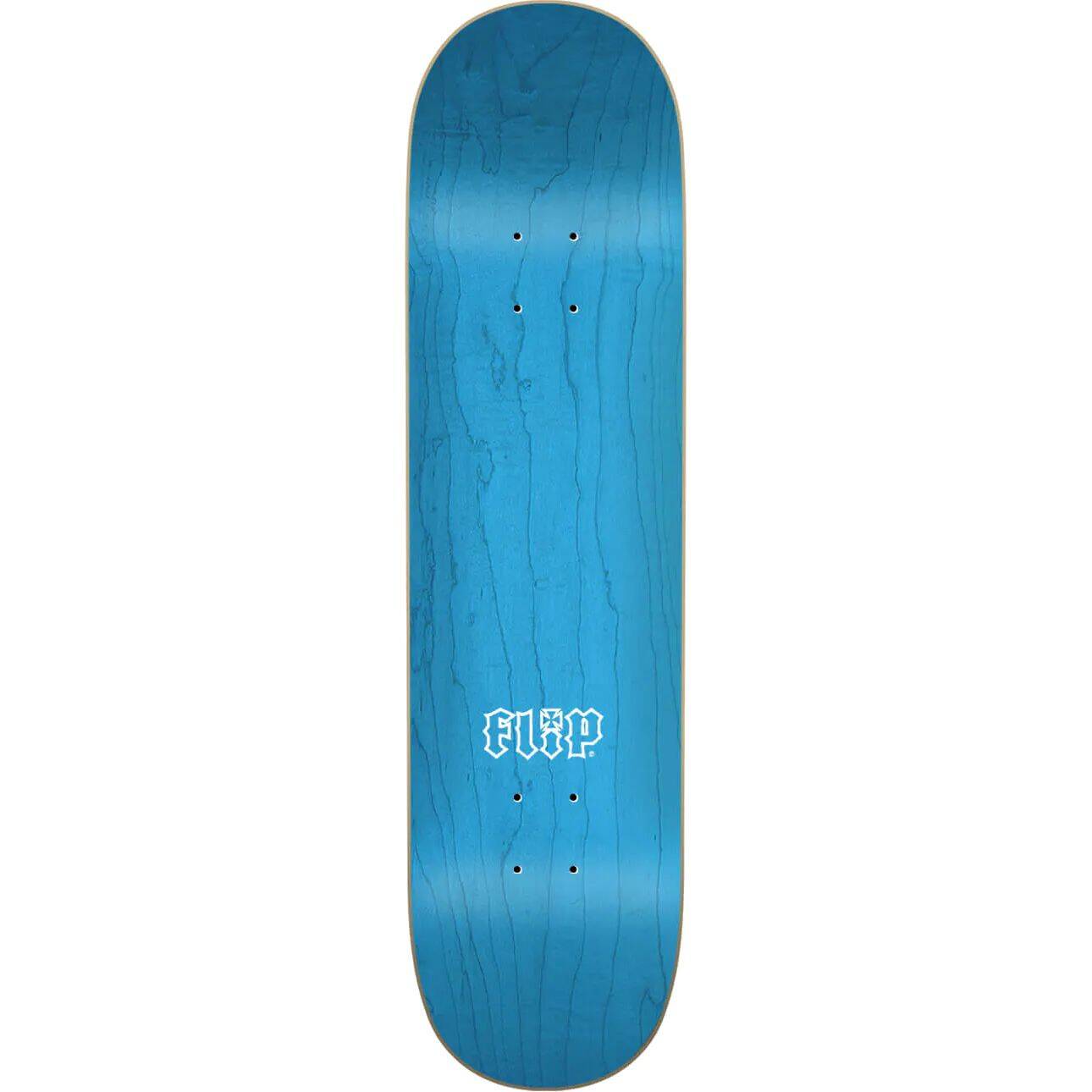 Flip HKD Gothic Skateboard Deck - Red 8''
