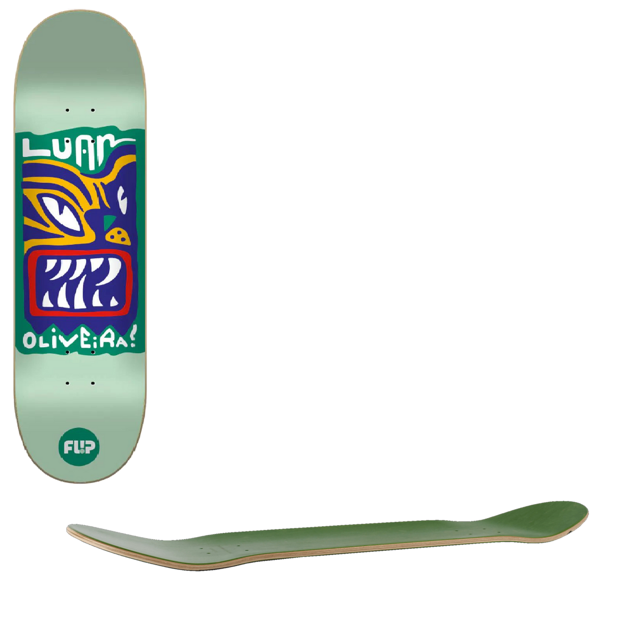 Flip Luan Block Skateboard Deck - 8.13''