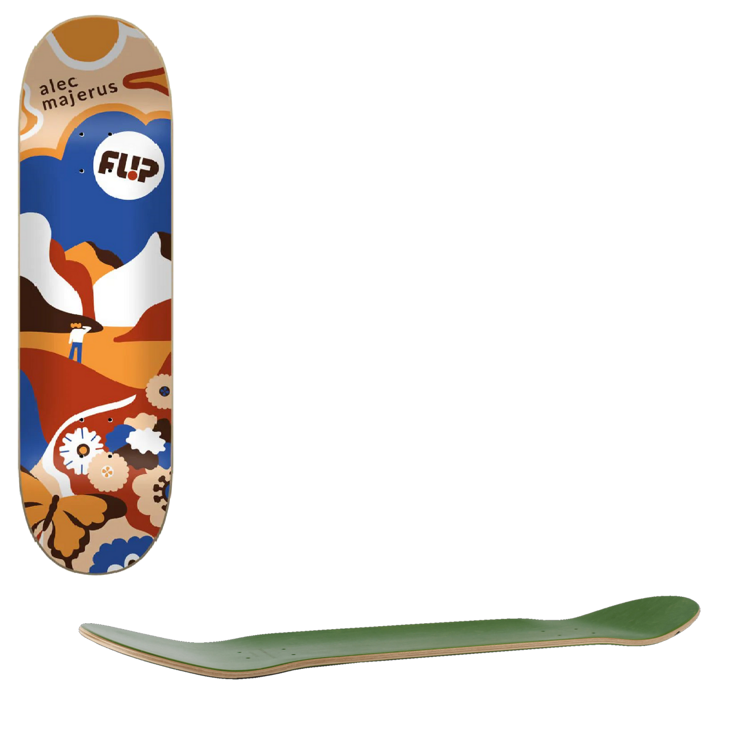 Flip Majerus Kaja Skateboard Deck - 8.25''