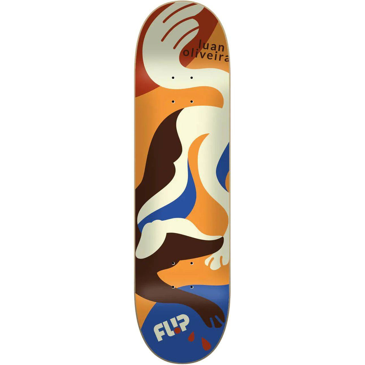 Flip Oliveira Kaja Skateboard Deck - 8.13''