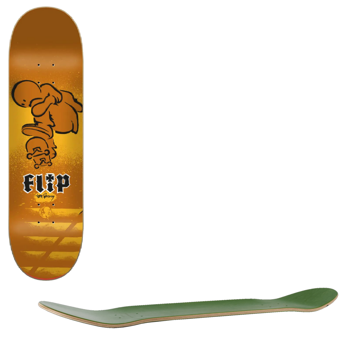 Flip Penny Doughboy Skateboard Deck - 7.81''