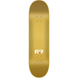 Flip Penny Mushroom Skateboard Deck - Gold 8.25''