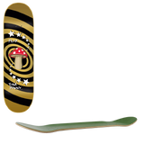 Flip Penny Mushroom Skateboard Deck - Gold 8.25''