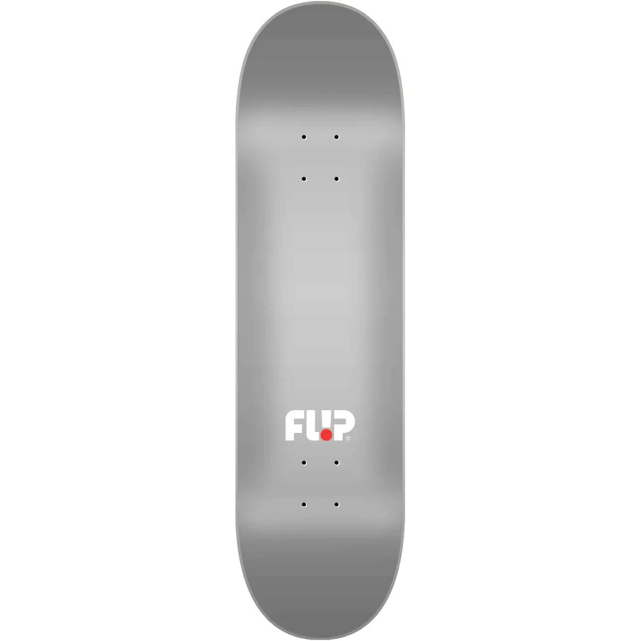 Flip Penny Mushroom Skateboard Deck - Silver 8''
