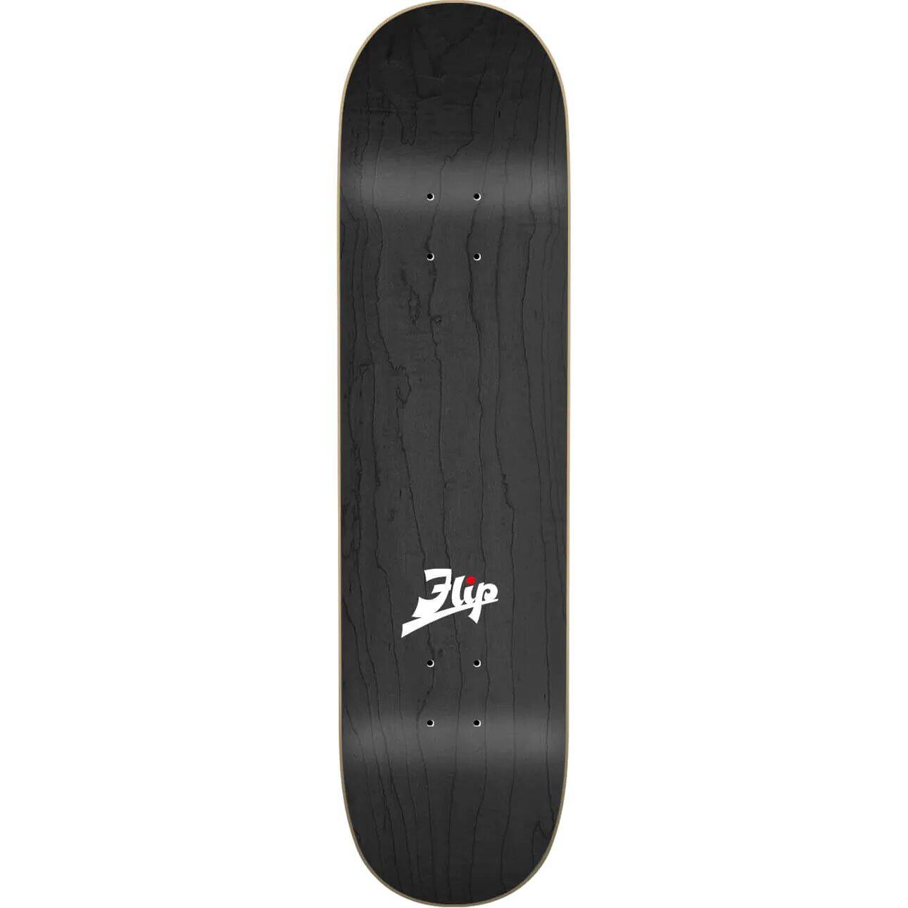 Flip Script Skateboard Deck - Grey 8.5''