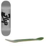 Flip Script Skateboard Deck - Grey 8.5''
