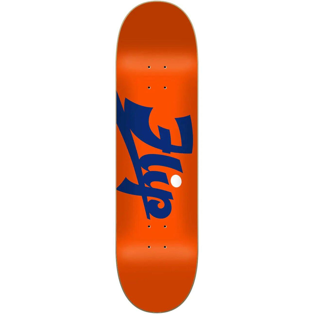 Flip Script Skateboard Deck - Orange 8.45''