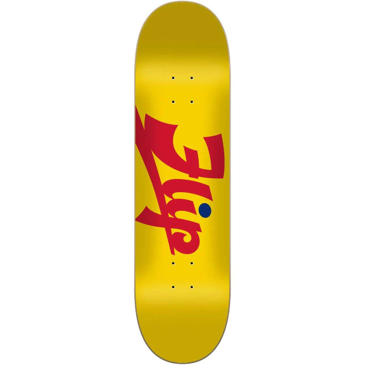 Flip Script Skateboard Deck - Yellow 8''