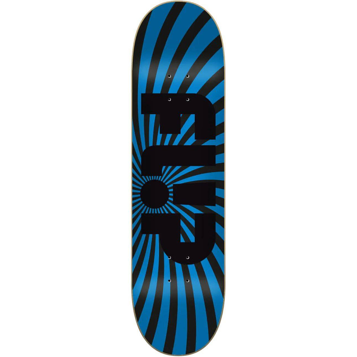 Flip Spiral Skateboard Deck - Blue 8.13''