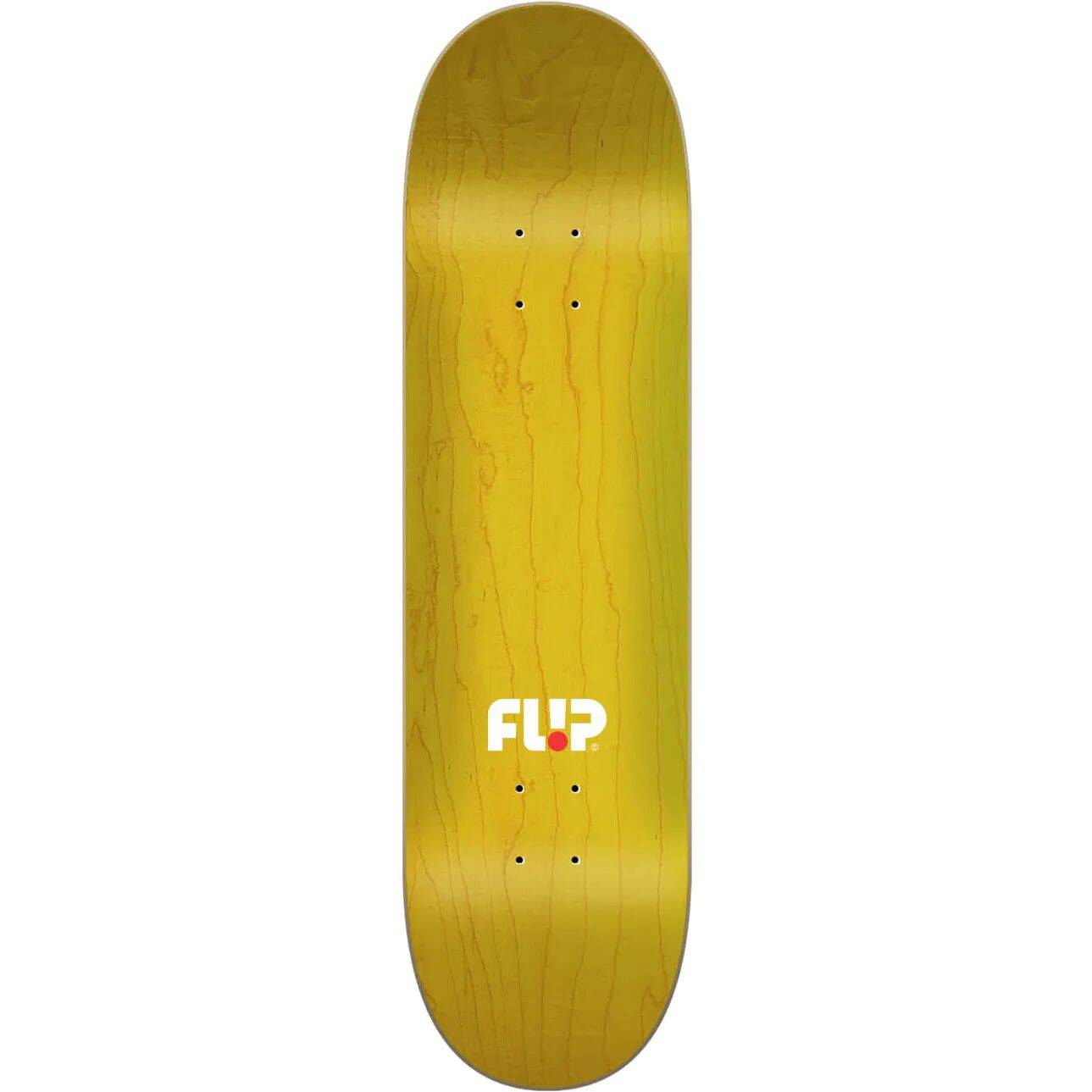 Flip Spiral Skateboard Deck - Green 8''