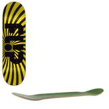 Flip Spiral Skateboard Deck - Yellow 8.25''