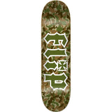 Flip Team Combat Skateboard Deck - Green 8.25''