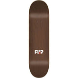 Flip Team Outlined Skateboard Deck - Green 8.25''