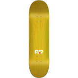 Flip Team Outlined Skateboard Deck - Light Blue 8.13''