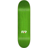Flip Team Outlined Skateboard Deck - Orange 7.75''