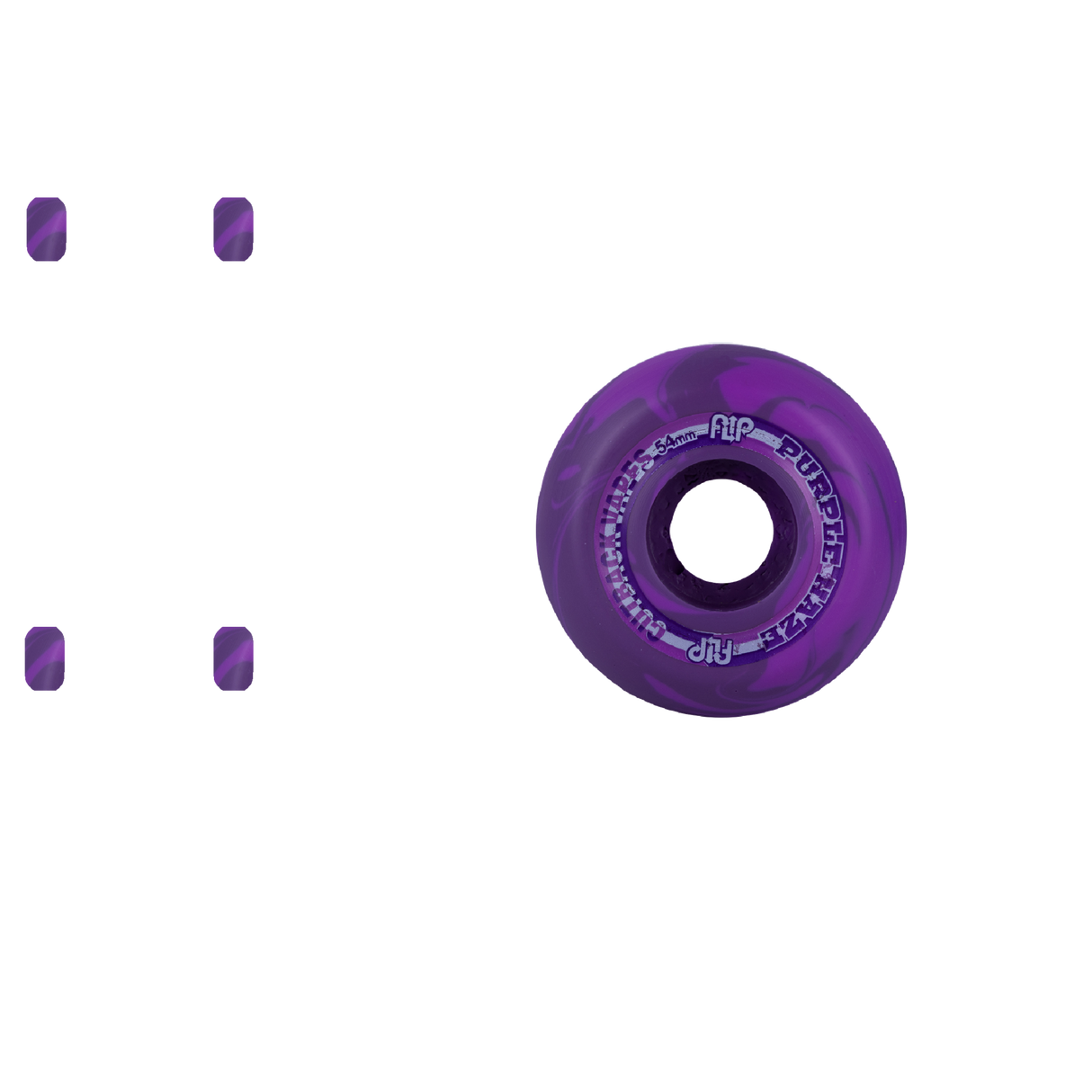 Flip Cutbacks Vape Skateboard Wheels - 54mm