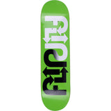 Flip Directions Skateboard Deck - Green 8.125"