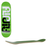 Flip Directions Skateboard Deck - Green 8.125"
