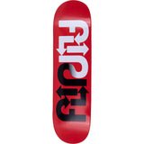 Flip Directions Skateboard Deck - Red 8.375"