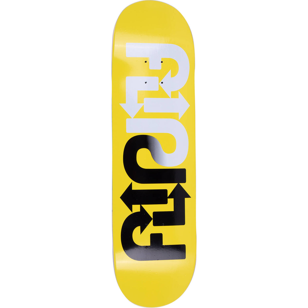 Flip Directions Skateboard Deck - Yellow 8.5"