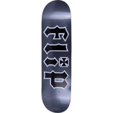 Flip HKD Metal Head Skateboard Deck - Black 8.25"