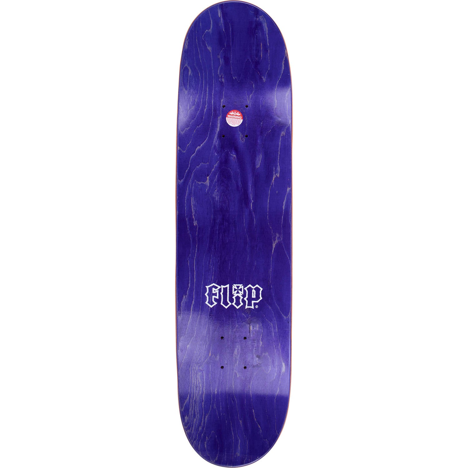 Flip HKD Metal Head Skateboard Deck - Black 8.25"