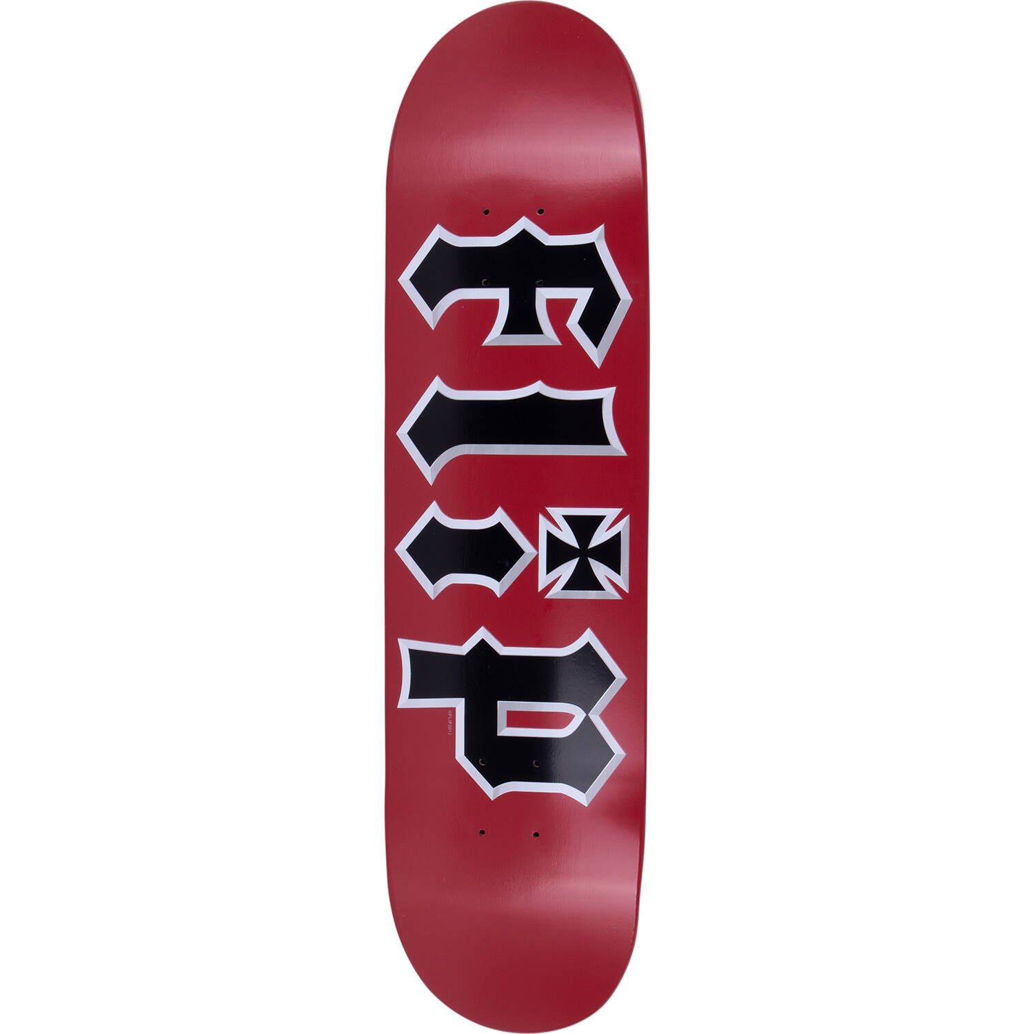 Flip HKD Metal Head Skateboard Deck - Red 8"