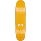 Flip Penny Sun Skateboard Deck - Yellow 8"