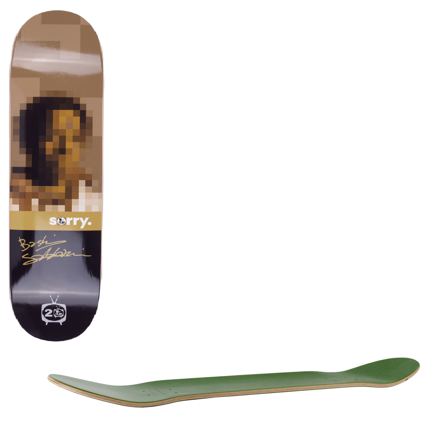 Flip Sorry 20th Anniversary Skateboard Deck - Bastien Salabanzi 8.125"