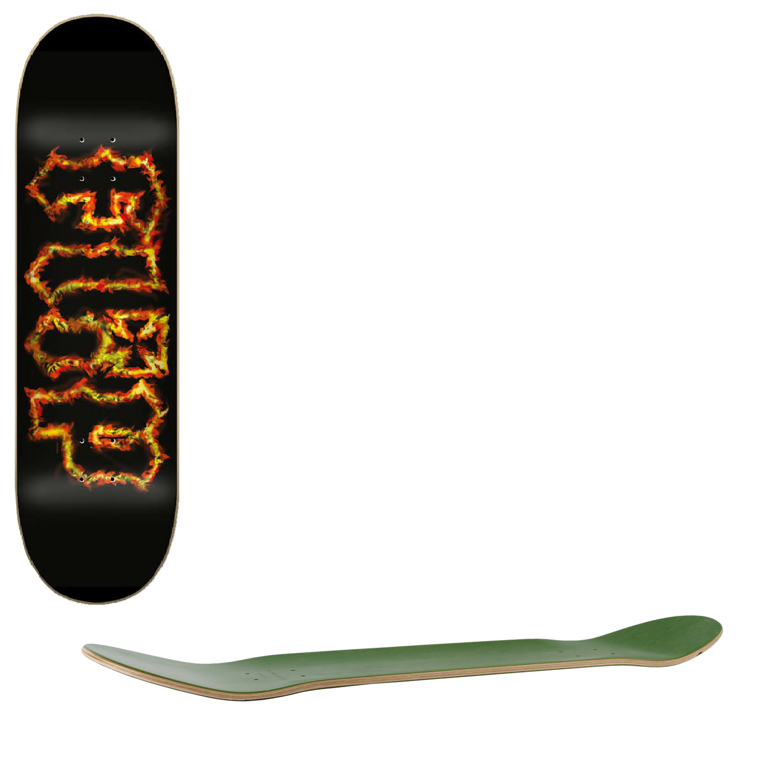 Flip HKD Team Fuego Skateboard Deck - 8"