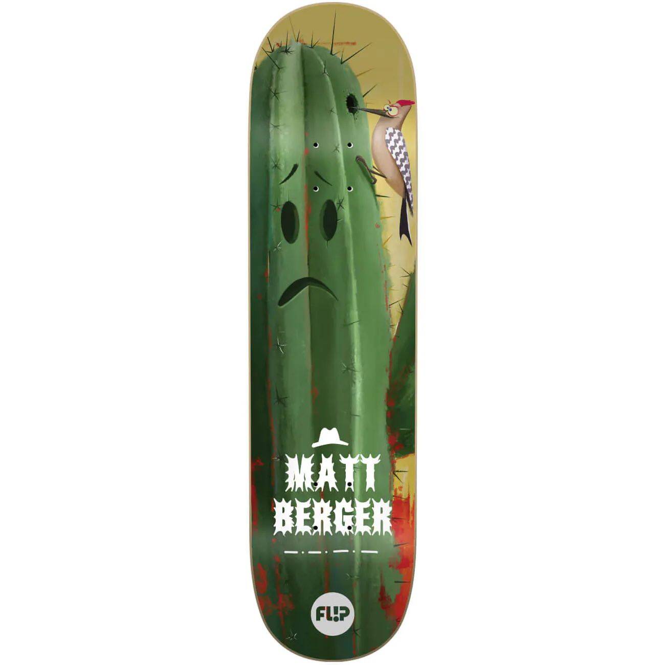 Flip Flower Power Skateboard Deck - Berger 8.25''