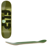 Flip Flume Skateboard Deck - Green 8.13''