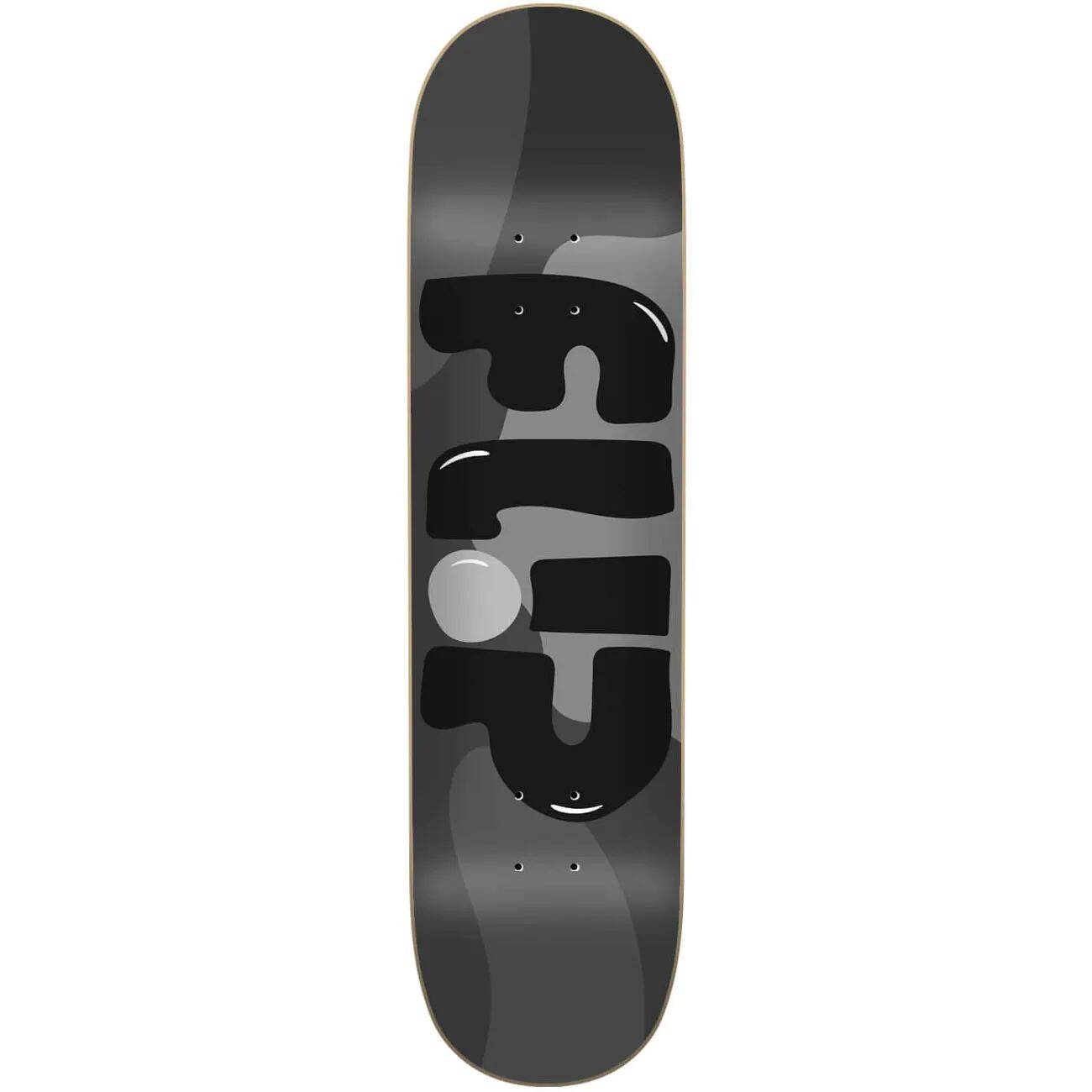 Flip Flume Skateboard Deck - Grey 8.25''