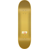 Flip Mushroom Penny Skateboard Deck - Gold 8.25''