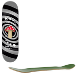 Flip Mushroom Penny Skateboard Deck - Silver 8''