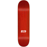 Flip Race Skateboard Deck - Black 8''