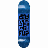 Flip Multi Odyssey Skateboard Deck - Blue 8.13''