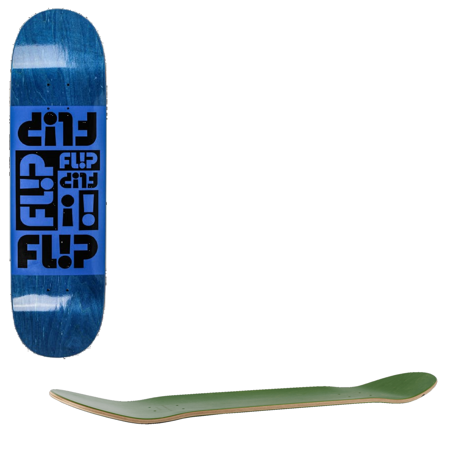 Flip Multi Odyssey Skateboard Deck - Blue 8.13''