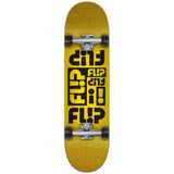 Fabric Multi Odyssey Complete Skateboard - Yellow 7.87''