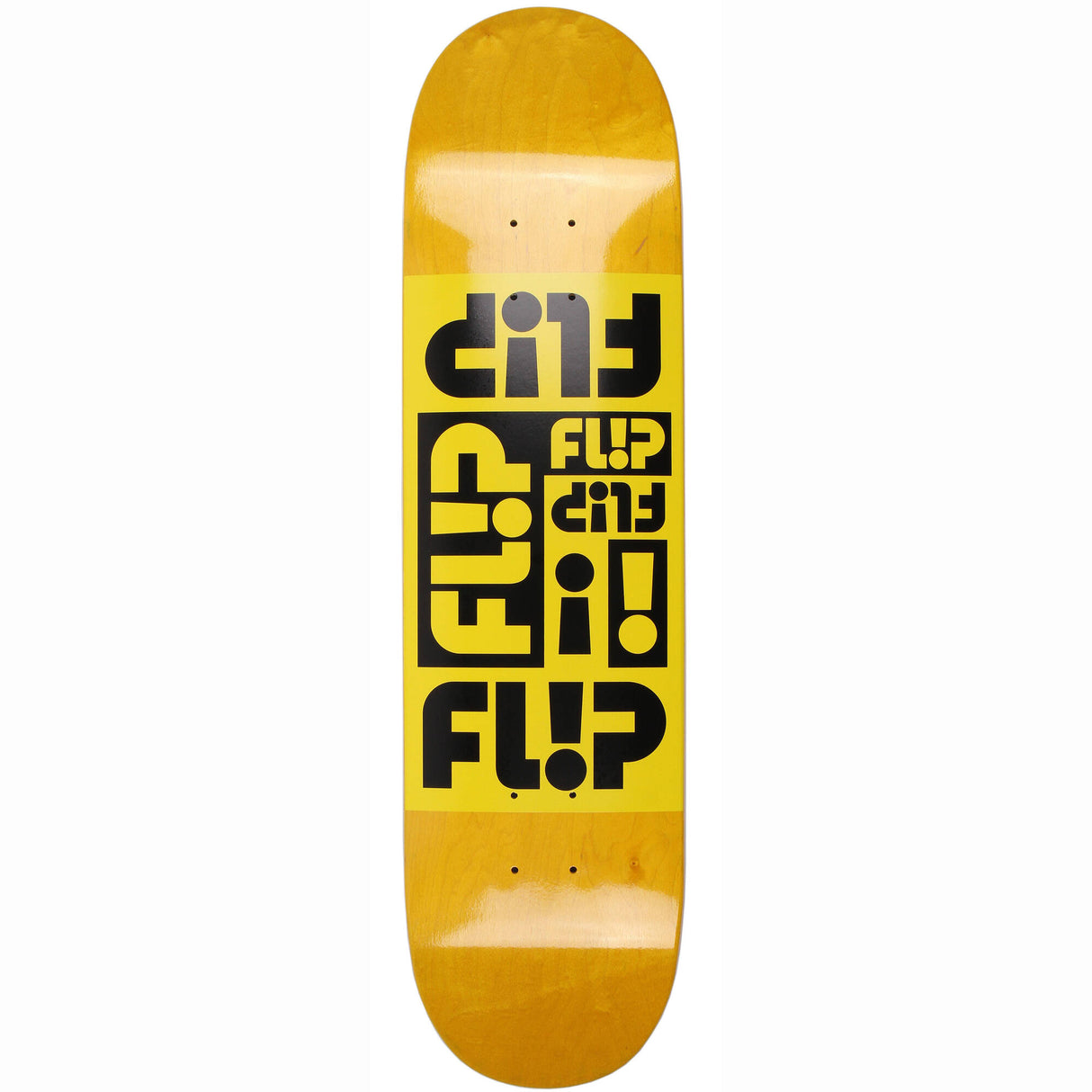 Flip Multi Odyssey Skateboard Deck - Yellow 8''
