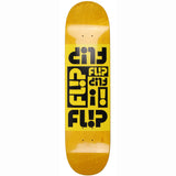 Flip Multi Odyssey Skateboard Deck - Yellow 8''