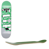Flip Team HKD Fast Times Skateboard Deck - Green 8.25''