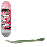 Flip Team HKD Fast Times Skateboard Deck - Red 8''