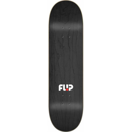 Flip Strobe Skateboard Deck - Black 8"