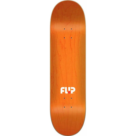 Flip Strobe Skateboard Deck - Orange 8.13"
