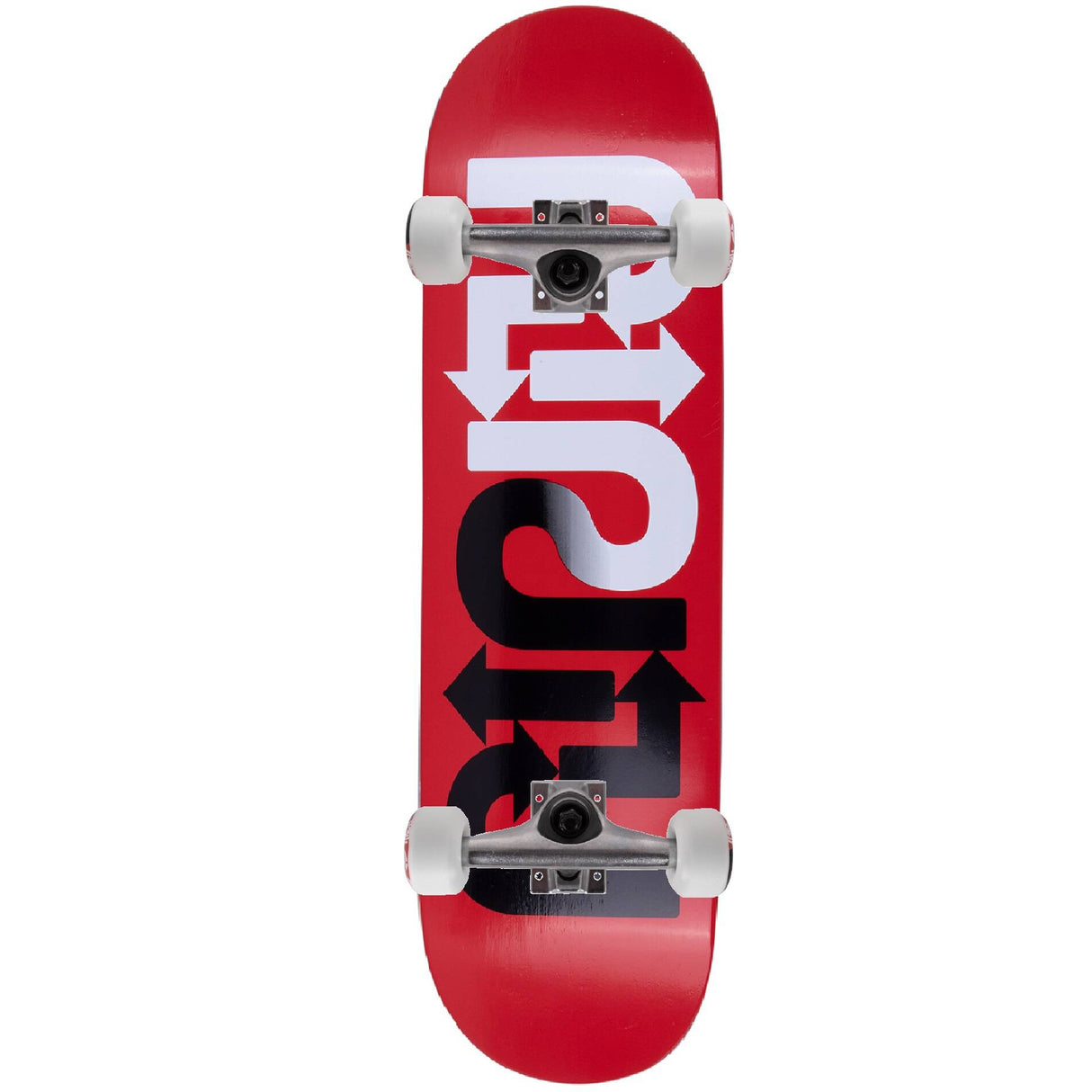 Flip Directions Custom Skateboard - Red 8.375"